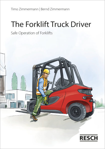 Cover of the Forklift Truck Driver Brochure – Cover of the training manual outlining safe operation practices for forklift drivers.